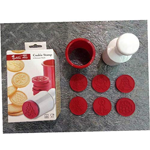 1set Del Molde De La Galleta Linda Sello De Navidad Cortador De La Galleta Herramienta De La Decoración Conjunto Prensa De La Mano De La Galleta Stamper Bricolaje Decoración Hornear Alimentación