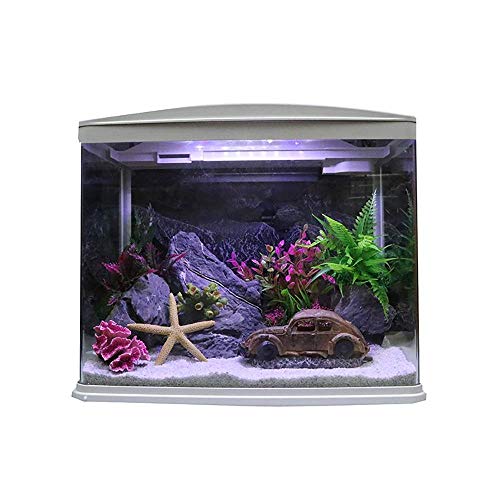 1yess Restos Creativa del Ornamento de la Resina de Coches Fish Tank Paisajismo Acuario Decoración decoración de poliresina Cave (Color: Pintado, Tamaño: 16x7x7cm)