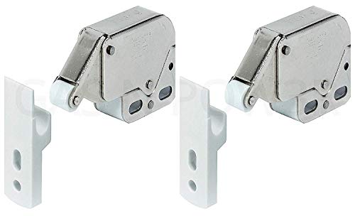2 mini gabinetes con pestillo para puertas de armarios de caravana o autocaravana, calidad superior, precio especial de gran comercio