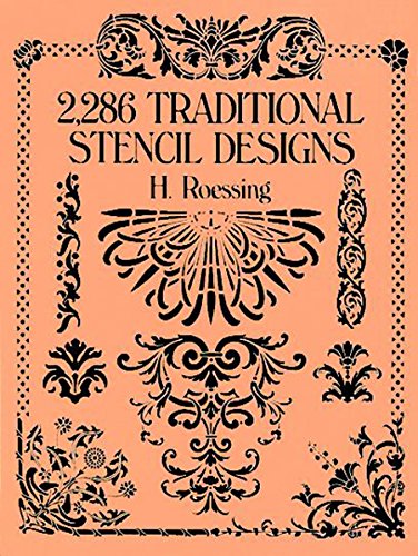 2,286 Traditional Stencil Designs (Dover Pictorial Archive) (English Edition)