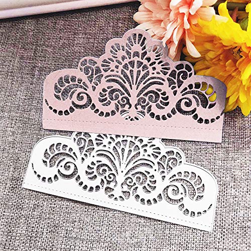 2pcs Troqueles Scrapbooking Tarjetas, Troqueles de Corte Metal Troqueles de Papel, Troqueles de Estampado de Metal para Tarjetas de Felicitación Navidad Manualidades Bricolaje Álbum