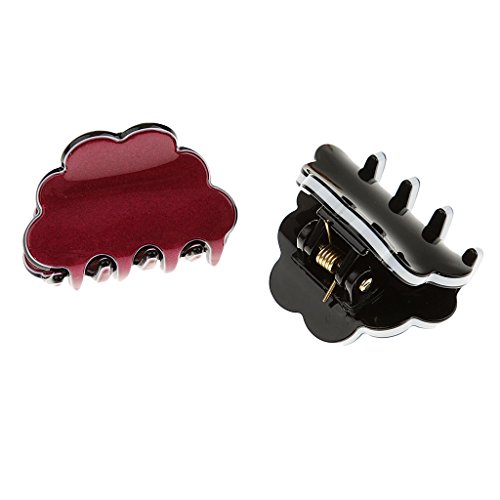 5pcs Colorido Mordaza de Agarre de Garra de Pelo Accesorio de Clip de Mujeres Barrette Pelo de Muchachas
