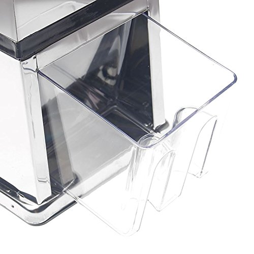 769008 - Bandeja manual para máquina de picar hielo y cuchara para cócteles y batidos