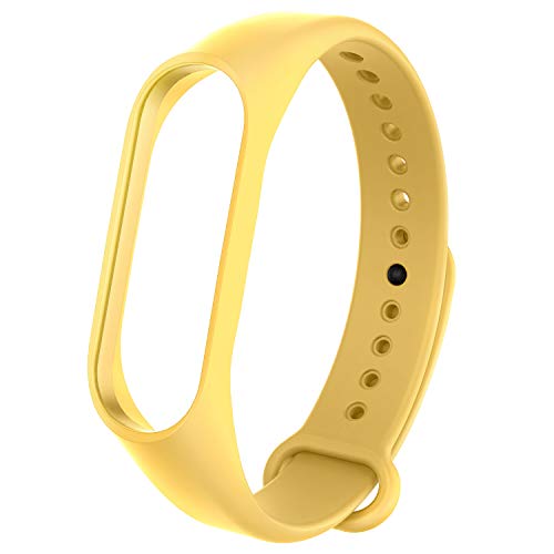 Adepoy Correa para Xiaomi Mi Band 3 / Mi Band 4, Coloridos Impermeable Reemplazo Correas Reloj Silicona Correa para Xiaomi Mi Band 3/4 Pulsera Silicona Band