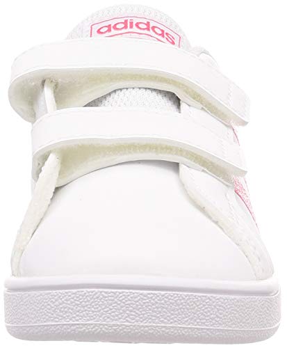adidas Grand Court I, Zapatos de Tenis para Bebés, FTWR White Real Pink S18 FTWR White, 26 EU