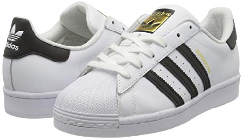 Adidas Originals Superstar, Zapatillas Deportivas Mens, Footwear White/Core Black/Footwear White, 39 1/3 EU