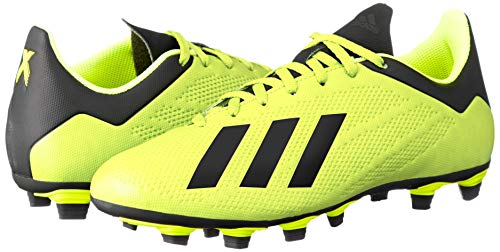 adidas X 18.4 FG, Zapatillas de Fútbol para Hombre, Amarillo (Solar Yellow/Core Black/Footwear White 0), 44 EU