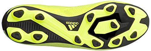adidas X 18.4 FG, Zapatillas de Fútbol para Hombre, Amarillo (Solar Yellow/Core Black/Footwear White 0), 44 EU