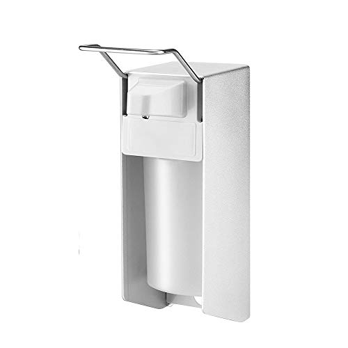 Agnes Bruce Desinfectante dispensador dispensador de jabón líquido desinfectante Dispensador Codo de Prensa for el baño Escuela de Hostelería del Hospital (Color : 1000ml)