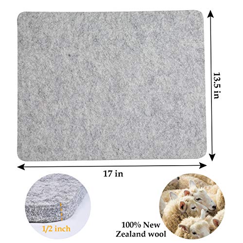 Almohadilla de Planchar, Tabla de Planchar de Fieltro de Lana para Planchar, Portátil Almohadilla de Planchado de Lana,Manta de Planchar, para Coser, Prensar Costuras, Manualidades de Bordado