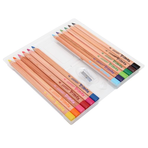 Alpino-490251 Pack de 12 lápices, Colores Surtidos, Multicolor, única (Industrias Massats 113)