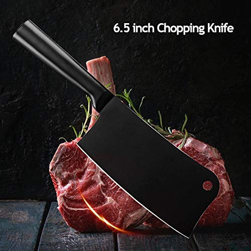 Alta calidad Cuchillo Conjunto De 4 - Chef de acero inoxidable Santoku Utilidad de cortar el deshuesado Cleaver cuchillos carne de la fruta vegetales herramientas de uso doméstico