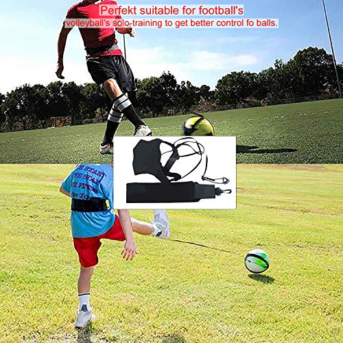 AMIGOB 7PCS Kit Entrenamiento Velocidad y Agilidad de Fútbol, Paracaídas de Resistencia, 8m Escalera de Agilidad, Football Bungee, Conos, Fútbol Capitán Brazalete, Clavos Metálicos y Bolsa