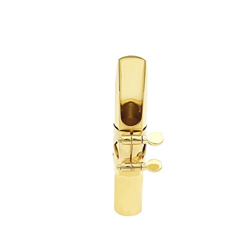 ammoon Alto Sax Saxofón 5C Boquilla de metal Boquilla de ratón