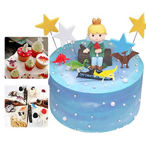 Amy & Benton Juego de Mini Dinosaurios, 72 Piezas Dinosaurios de Juguete Dinosaurio Jurásico Mundo Dinosaurio del Mundo Zoológico para 3-6 Niños, Adornos para Pasteles, Favoritos para Fiesta