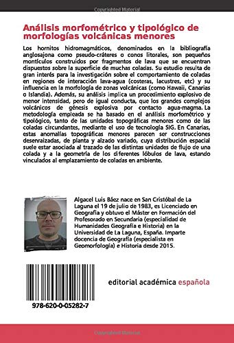 Análisis morfométrico y tipológico de morfologías volcánicas menores: Formación de hornitos de origen hidromagmático en el litoral del archipiélago canario