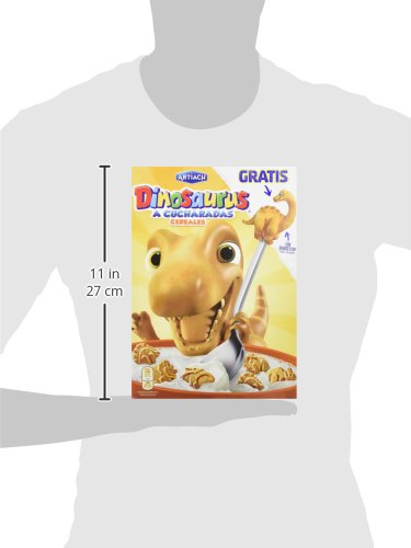 Artiach - Cereales Dinosaurus A Cucharadas, 350 g, Paquete de 4