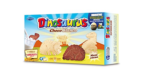 Artiach dinosaurus chocolate blanco 180gr. 20