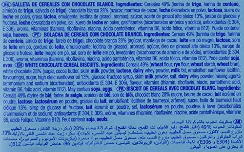 ARTIACH Dinosaurus galletas de cereales con chocolate blanco caja 352 gr