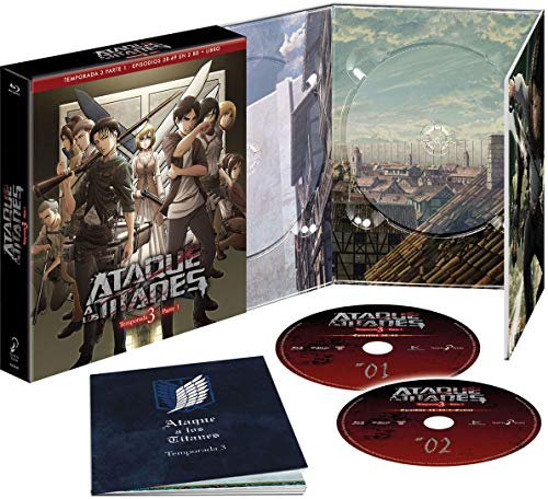 Ataque A Los Titanes Temporada 3 Episodios 38 A 49 Blu-Ray Edición Coleccionista [Blu-ray]