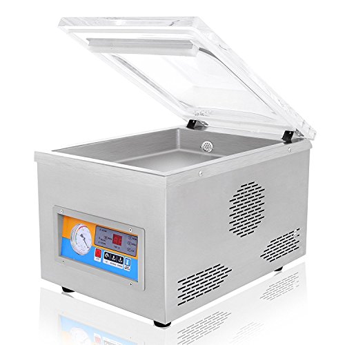 Autovictoria Máquina De Sellado al Vacío Máquina De Embalaje al Vacío Kit de Cámara De Vacío Conservación De Alimentos Conservación De Alimentos Sistema de Conservación 120W Acero Inoxidable De Grado