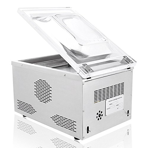Autovictoria Máquina De Sellado al Vacío Máquina De Embalaje al Vacío Kit de Cámara De Vacío Conservación De Alimentos Conservación De Alimentos Sistema de Conservación 120W Acero Inoxidable De Grado