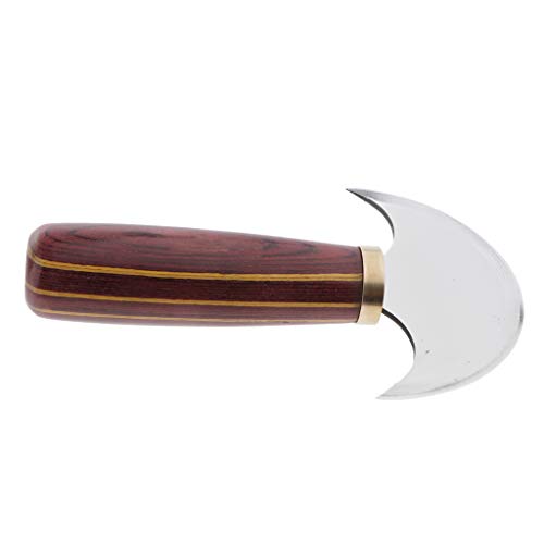 Baoblaze Cuchillo de Corte de Cuero Herramientas de Corte para Artesanía de Cuero Bricolaje - Pequeño