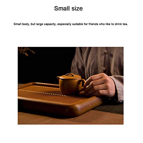 Baquelita Simple té Bandeja del hogar Tipo de Almacenamiento en seco Brewing Tabla pequeña Oficina de Kung Fu Juego de té de la Bandeja de Drenaje de té Tabla Desmontable