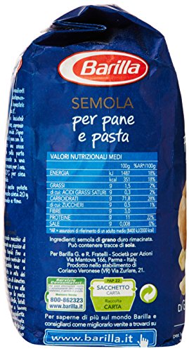 Barilla Semola Grano Duro Rimac.1000 g