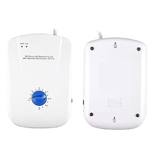 Basage Generador de Ozono Esterilizador de 220 V Purificador de Agua de Ozono de Aire PurificacióN Frutas Verduras Agua PreparacióN de Alimentos Ozonizador Ionizador (Enchufe de la EU)