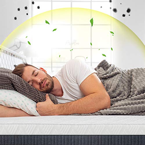 BedStory [Infusión de Té Verde Natural Topper Colchón 90x190x5cm con Infusión de Té Verde Natural, Anti-ácaros y Transpirable, Sobrecolchón Viscoelastico con Cubierta Desmontable y Lavable