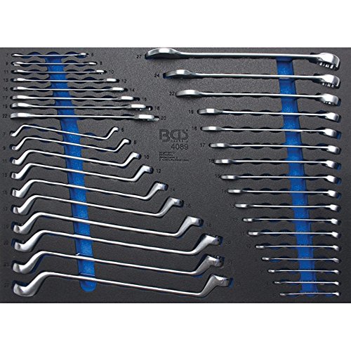 BGS 4089 | Bandeja para carro 3/3: Juego de llaves | 35 piezas