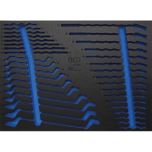 BGS 4089 | Bandeja para carro 3/3: Juego de llaves | 35 piezas