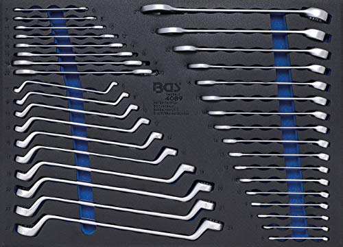 BGS 4089 | Bandeja para carro 3/3: Juego de llaves | 35 piezas