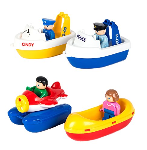 BIG Waterplay Niagara - pistas para vehículos de juguete (Azul, Amarillo, Cualquier género, Caja)