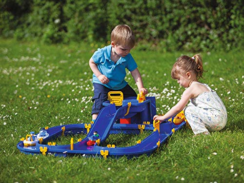 BIG Waterplay Niagara - pistas para vehículos de juguete (Azul, Amarillo, Cualquier género, Caja)