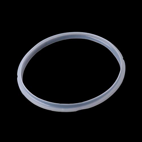 BIlinli Anillo de Sellado de Junta de Goma de Silicona de 22 cm para Olla a presión eléctrica Piezas 5-6L