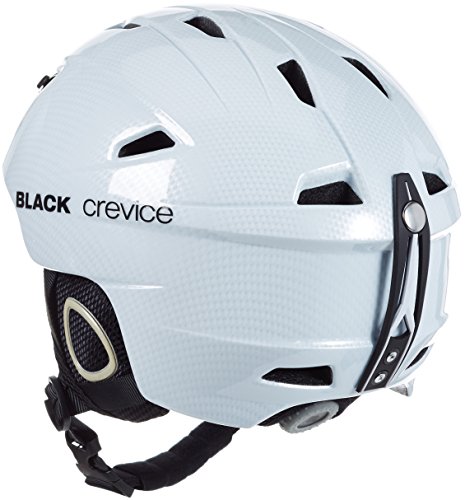 Black Crevice Kitzbühel Casco de esquí, Unisex-Adulto, Hielo, XL (61 cm)