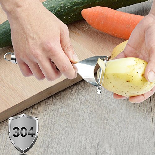 BNCHI Peladoras De Patata De Acero Inoxidable Para Verduras Y Frutas