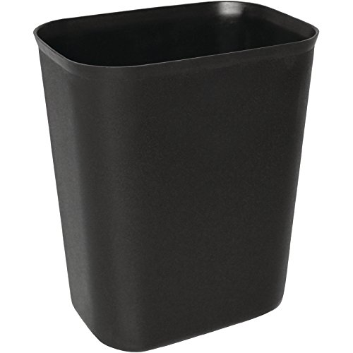 Bolero - Papelera para habitación de hotel, 310 x 290 x 200 mm, comercial, color verde, 12Ltr, gris oscuro, 1