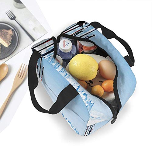 Bolsa Termica Comida Trabajo Almuerzo Porta Alimentos Infantil Niños Oficina Bolsa Calor Hombres Mujer Alquiler de esquís de snowboard