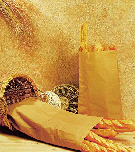 Bolsas de Papel Marrón para Pan.
