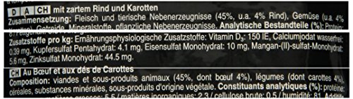Bolsitas para Perros Delicias en Salsa de Buey y Zanahorias - [Pack de 24]