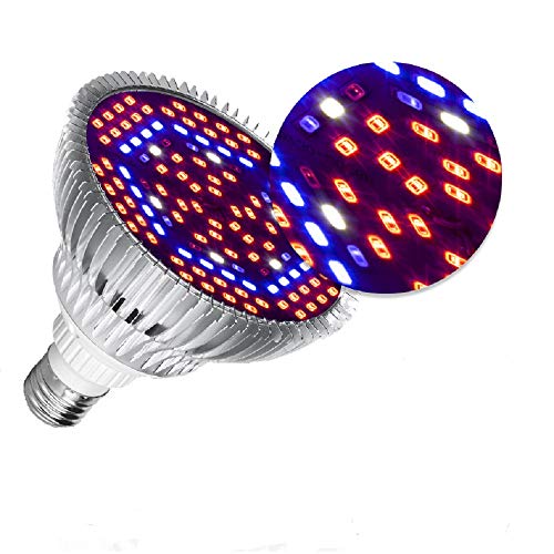 Bombilla LED de cultivo de espectro completo para plantas,50 W,E27, lámpara de cultivo para plantas de interior,vegetales y flores,foco LED para hidroponía,invernadero,orgánico,alta eficiencia