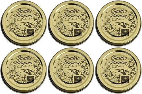 Bormioli Rocco: tapas "Quattro Stagioni" de 70 mm de diámetro (paquete de 6)