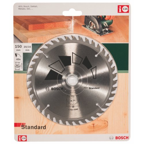 Bosch 2 609 256 807 - Hoja de sierra circular STANDARD