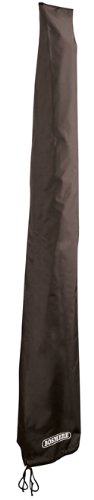 Bosmere D596 Storm Black - Funda para Parasol Gigante con Cremallera