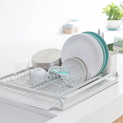 Brabantia Escurreplatos, Gris Claro, 49.2 x 38.6 x 14.2 cm