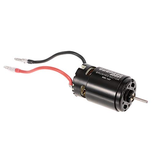 Bright love Motor de Cepillo superar HOBYY 550 12t Motor de Cepillo, Adecuado para HSP HPI HL Juguetes de gelatina Kyosho trxxxxas (Semi RC) Coche Drift Coach