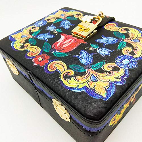 BXGZXYQ Bolso Femenino de PU Sección Transversal Impresión Cuadrada Bolso pequeño Bolso de cerámica Bolso Mensajero Bolso de la Cena Bolso de la Cena Bolso Cruzado Bolso del Banquete